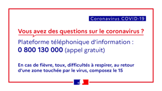 Coronavirus COVID-19 : Questions-réponses sur les mesures de restrictions