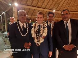 Rencontre entre le Président de la République et la délégation de Wallis et Futuna à Tahiti -270721