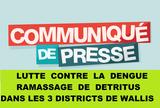 Communique-presse LUTTE CONTRE LA DENGUE RAMASSAGE DE DETRITUS 06.06.18