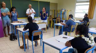 Lancement du Baccalauréat 2018 au Lycée d'Etat des îles Wallis et Futuna