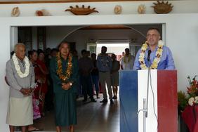 Voeux du Préfet, Administrateur supérieur des îles Wallis et Futuna, à la Résidence.